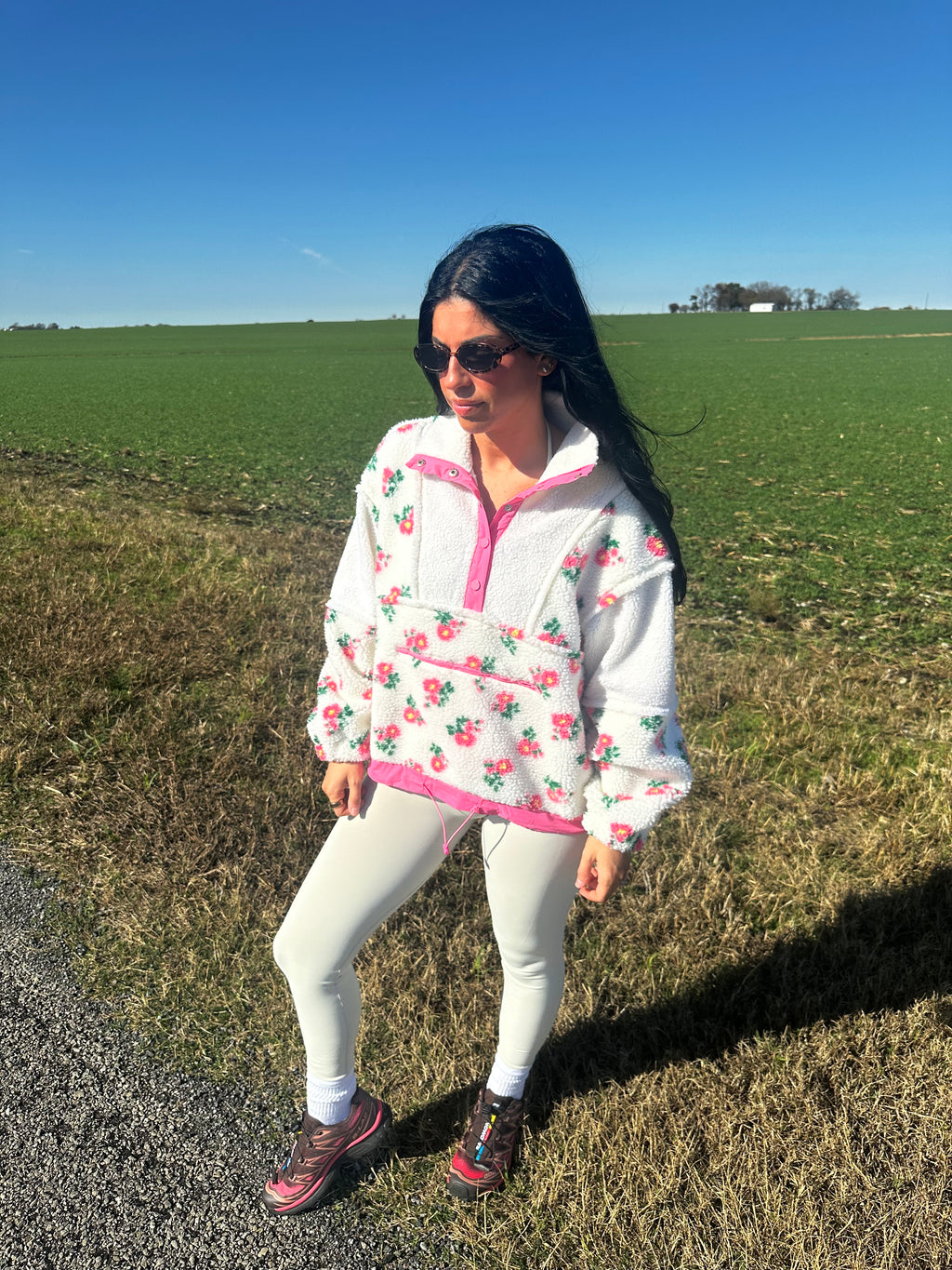 Daisy Sherpa Pullover