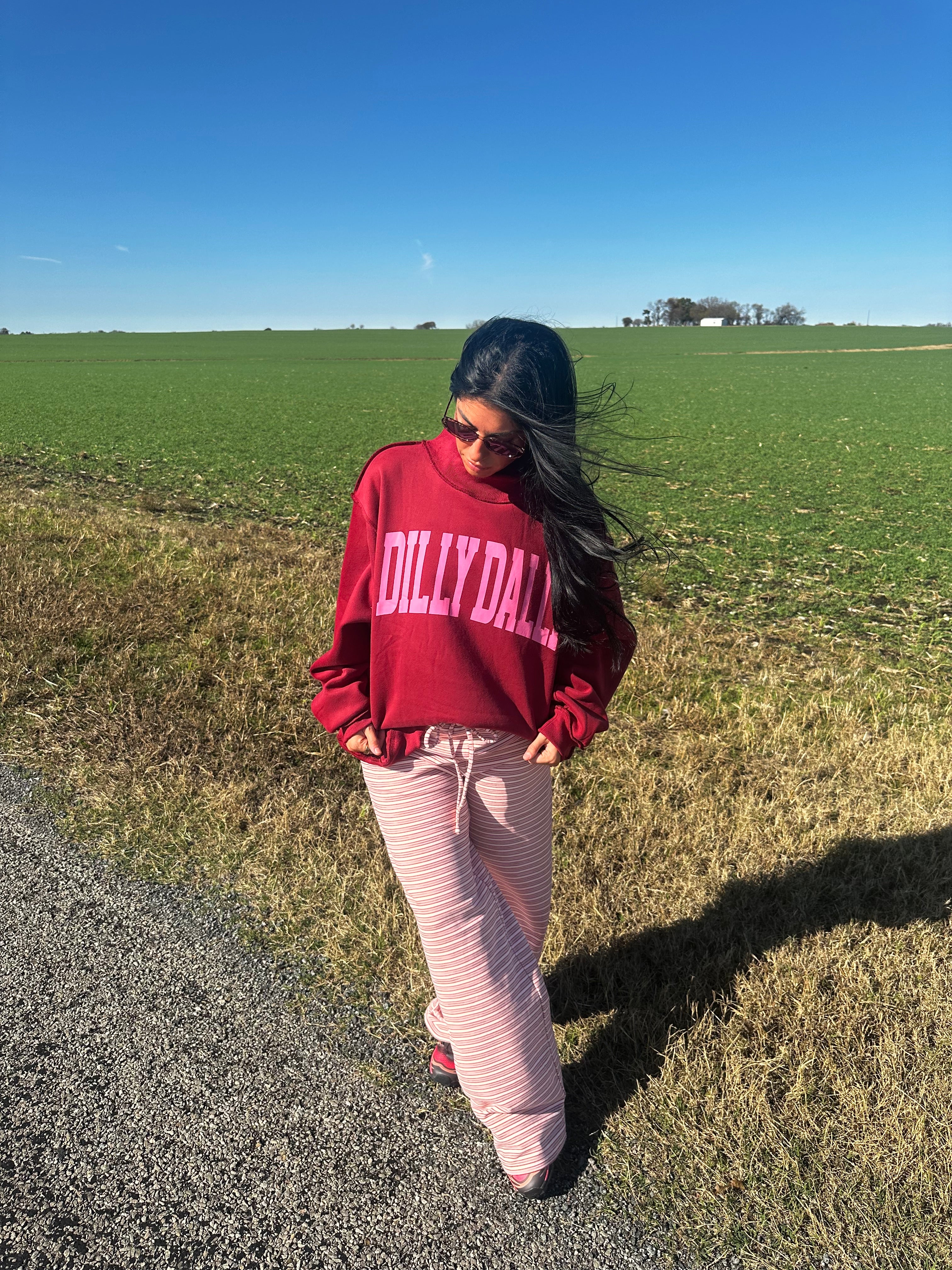 Strawberry Striped Pants