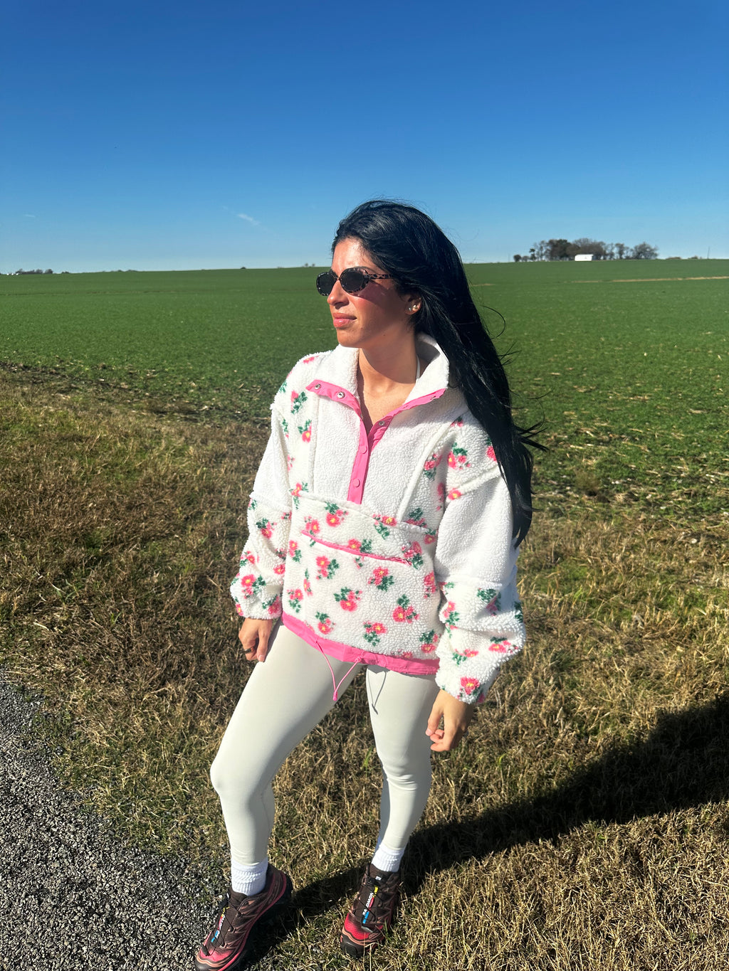 Daisy Sherpa Pullover