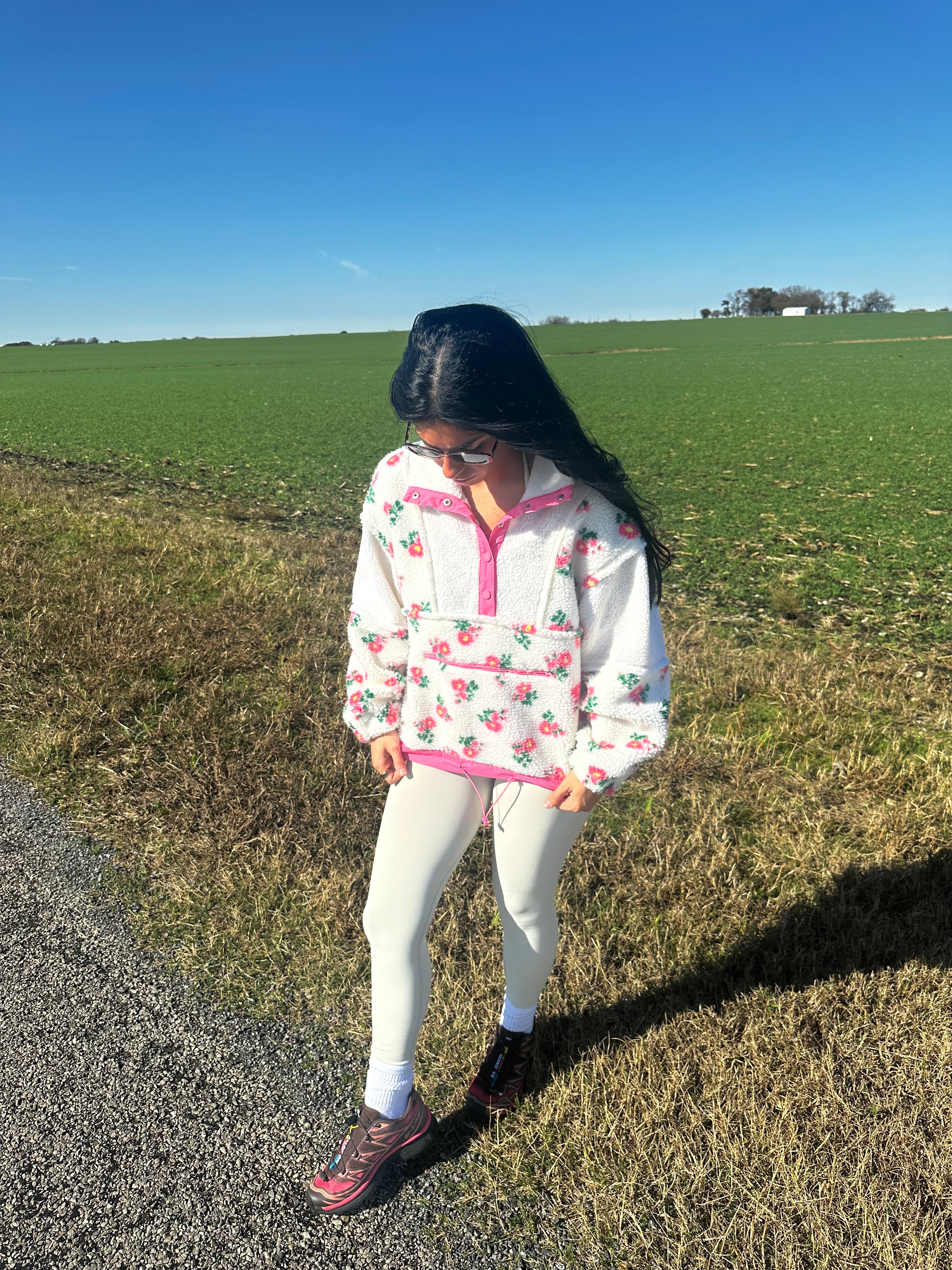 Daisy Sherpa Pullover