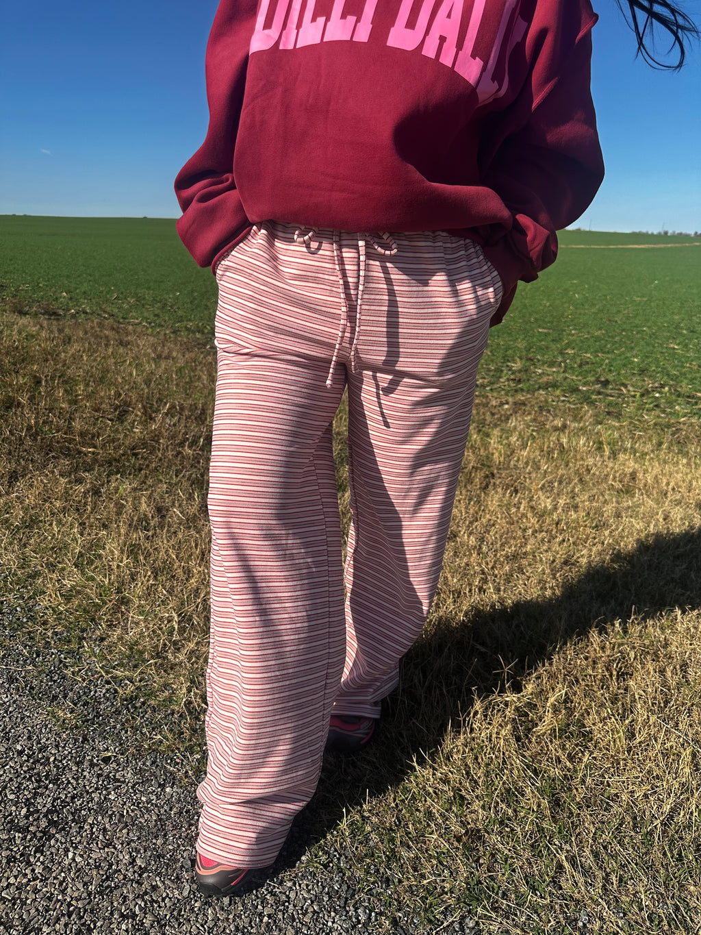 Strawberry Striped Pants